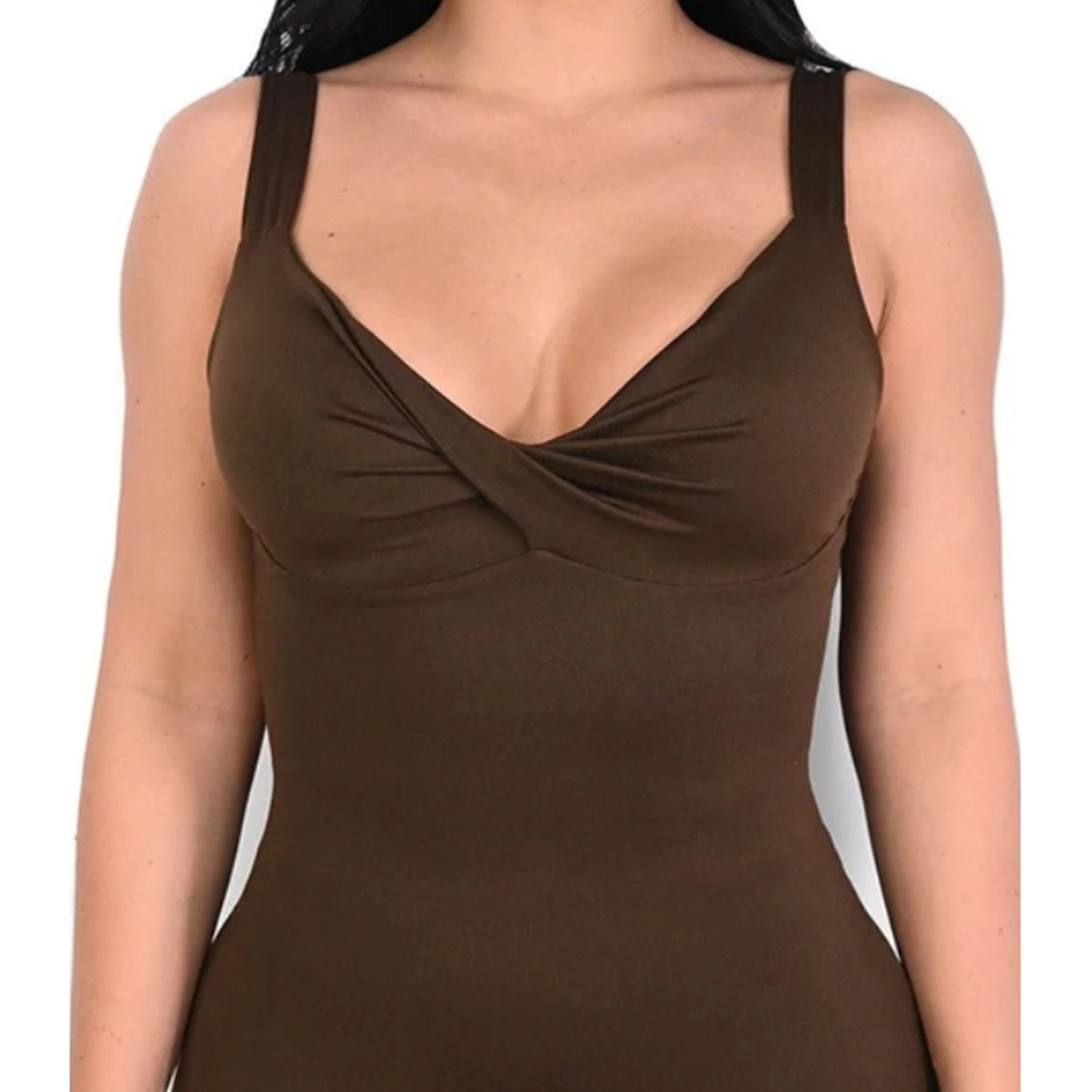 YAHAIRA Women's Heart Shaped Cut Out  Sculpt Jumpsuit