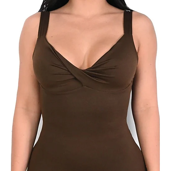 YAHAIRA Women's Heart Shaped Cut Out  Sculpt Jumpsuit