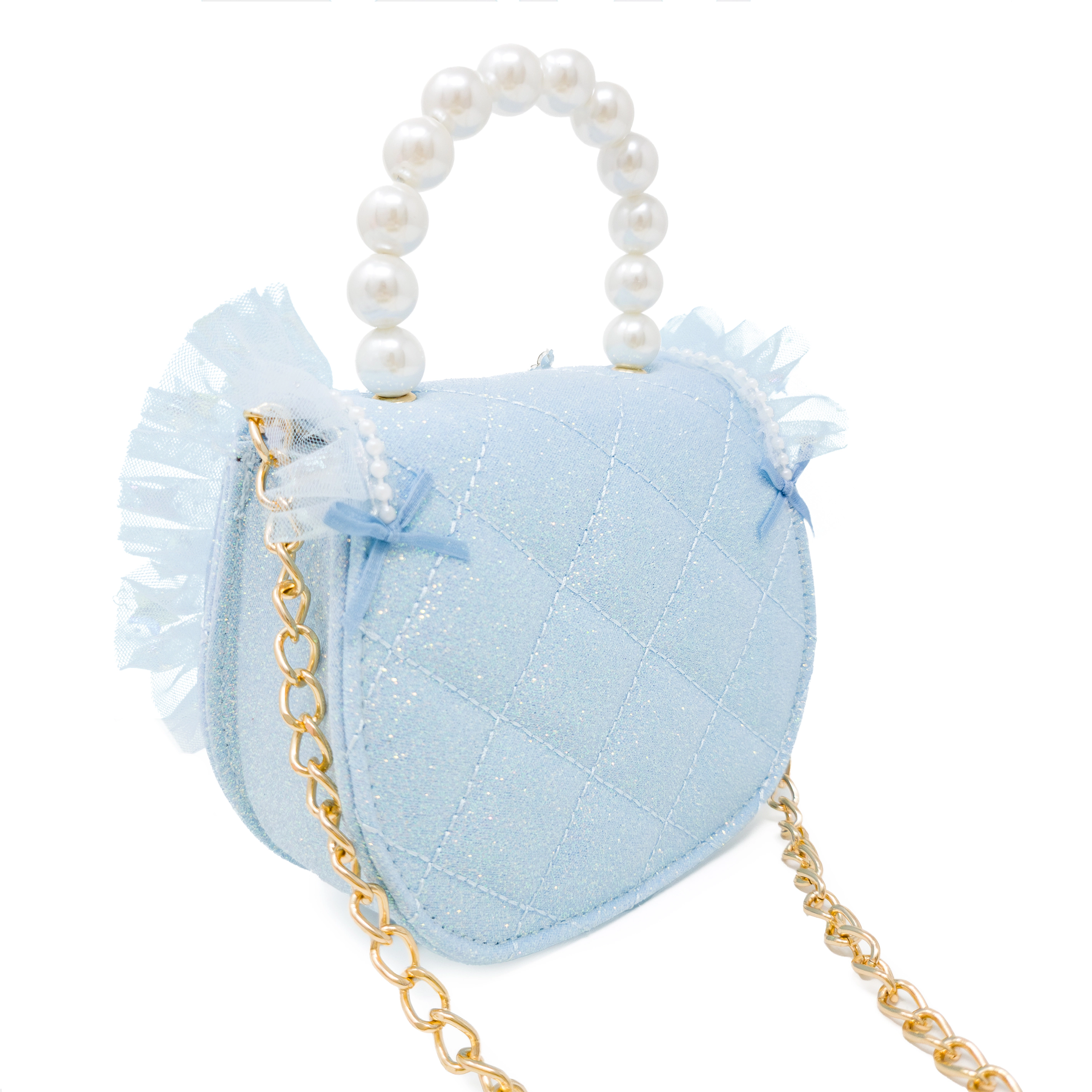 Puttisu Girls Princess Tiara Handbag