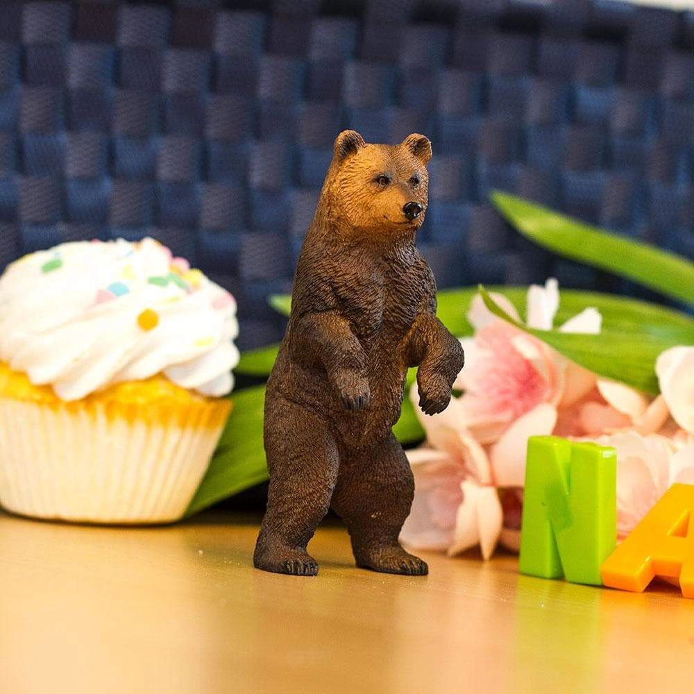 Safari Ltd. - Grizzly Bear Kids Toy Figure