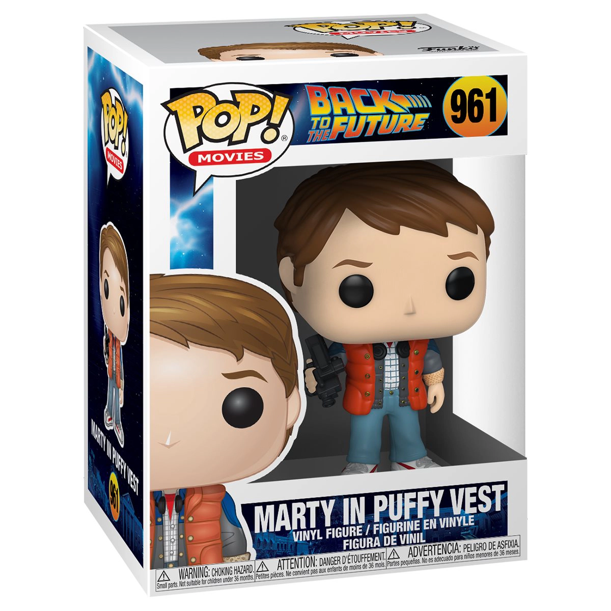 Funko Pop! Back to the Future - Marty in Puffy Vest #961