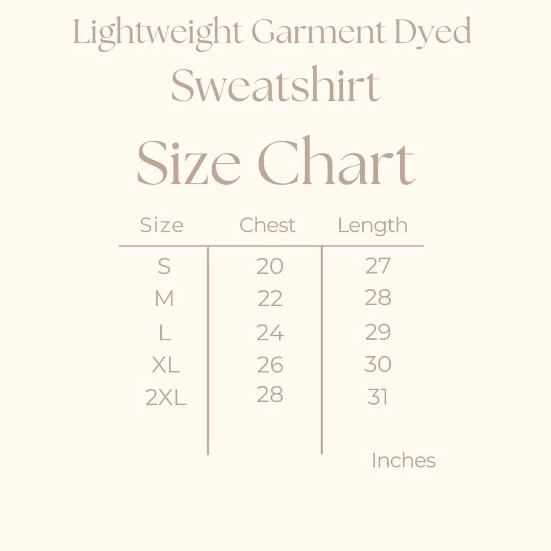 Simply Sage Market - USA Bear Women's Lightweight Garment Dyed Sweatshirt