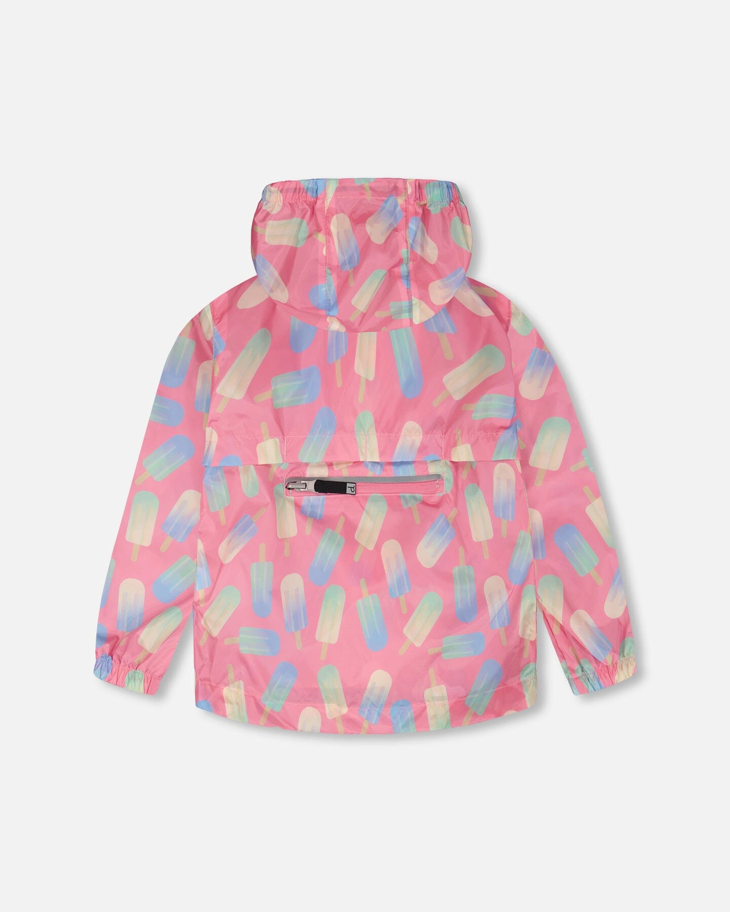 Deux par Girls Packable Windbreaker Polyester Lollipop Print
