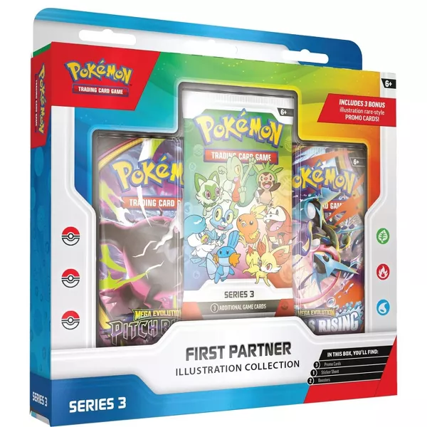 Pokemon First Partner Illustration Collections