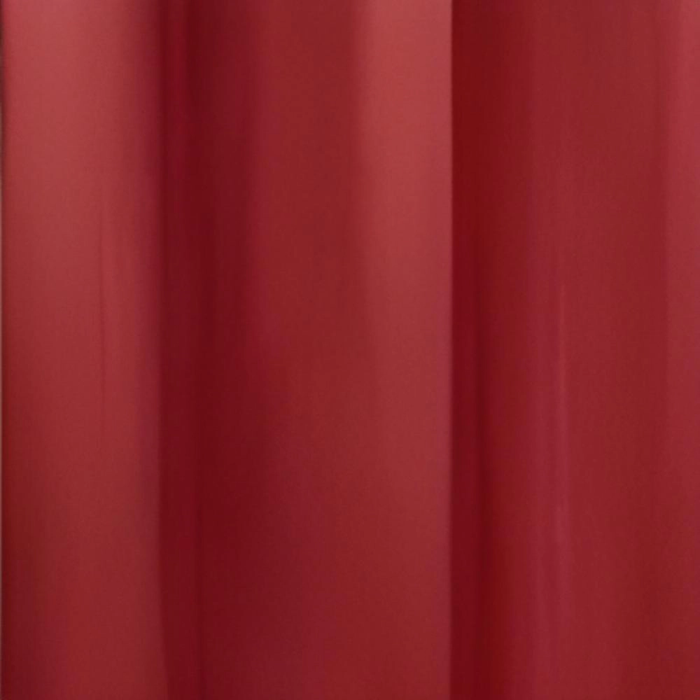 Commonwealth Thermalogic Weather Cotton Fabric Grommet Top Panel Pair - 80x95" - Burgundy