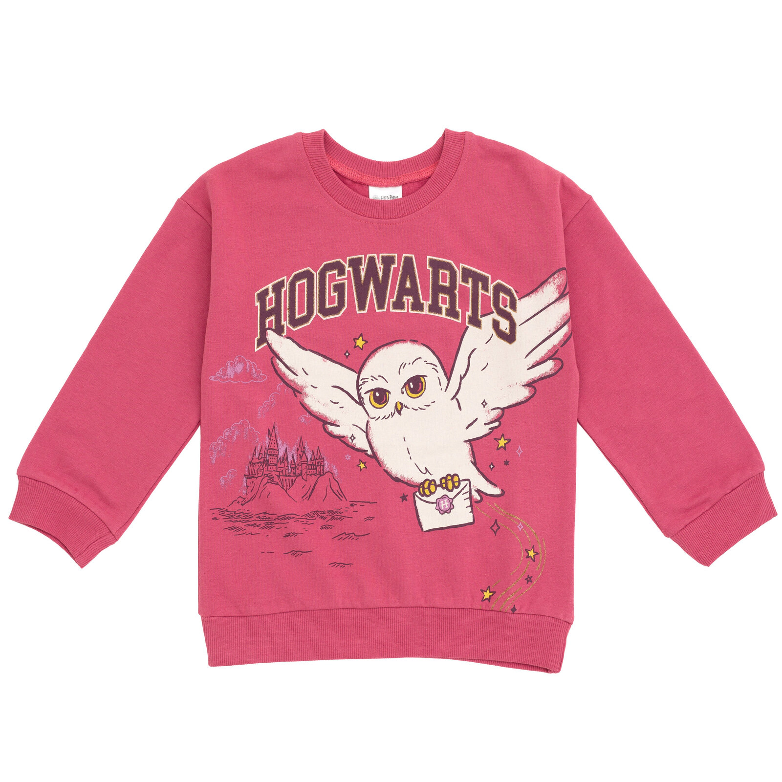 Harry Potter Hedwig Girls' 2-Piece Fleece Sweatshirt and Pleated Skirt Set