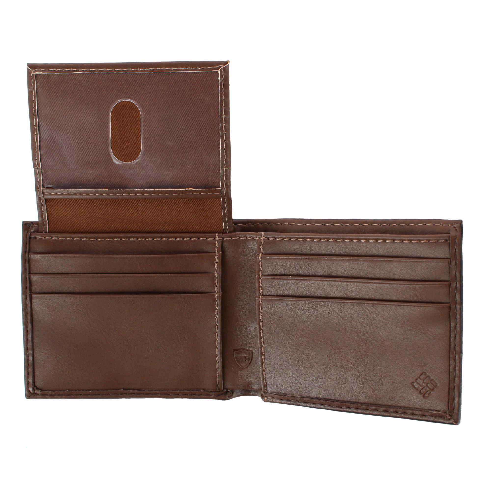 Columbia Men's RFID Protected Passcase Bifold Wallet