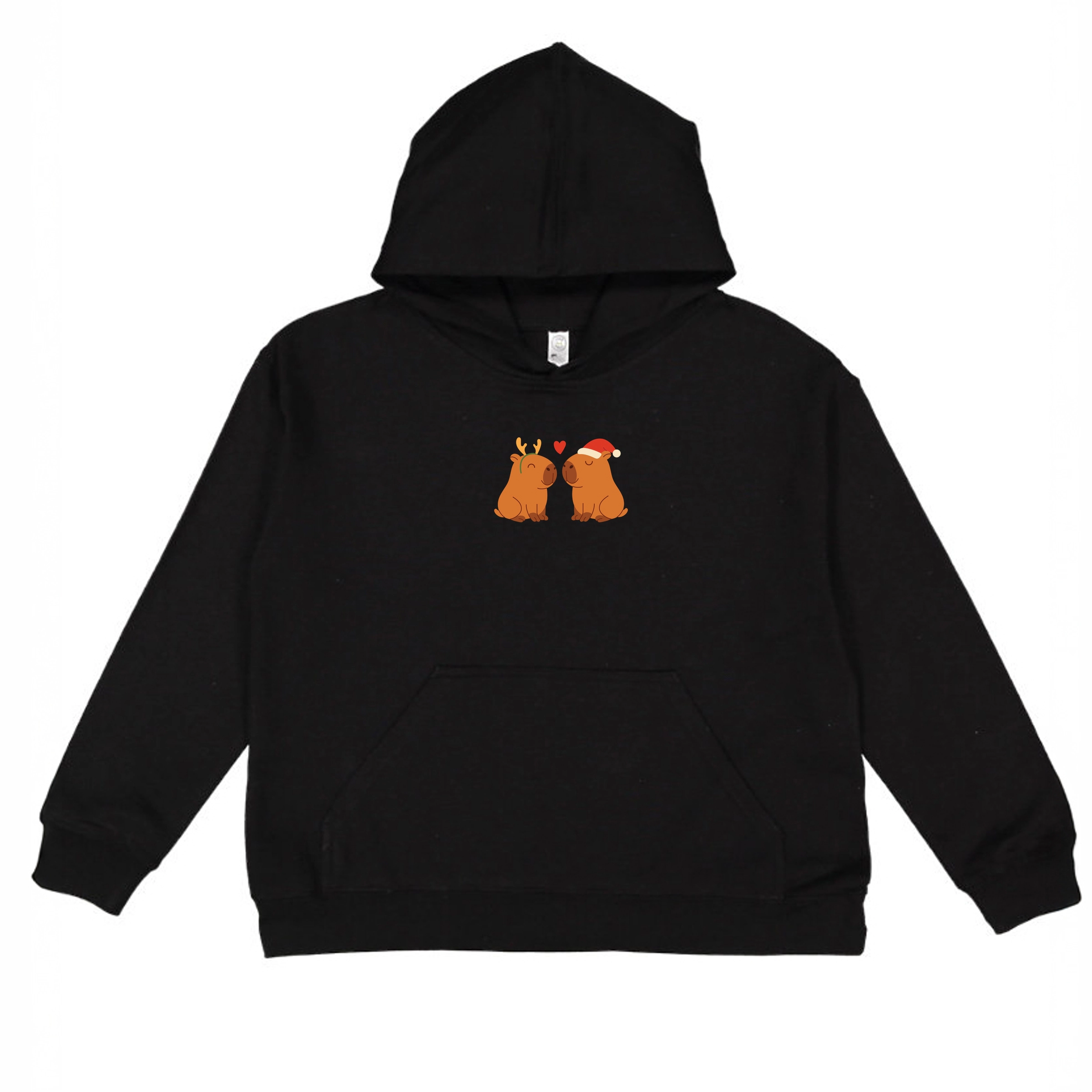 The Juniper Shop - Youth Graphic Hoodie Christmas Capybara