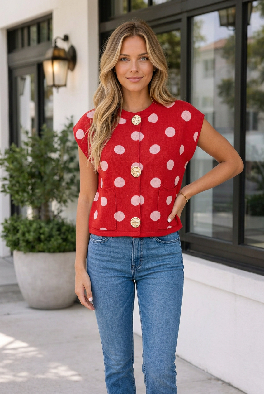 Threaded Pear Shirley Knit Drop Shoulder Sweater