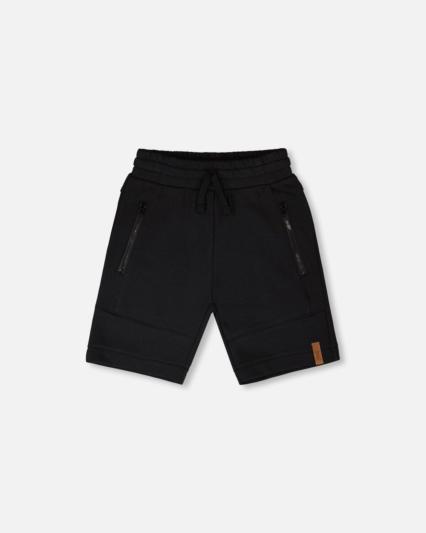 Deux par Boys French Terry Cross Seam Zip Pocket Shorts