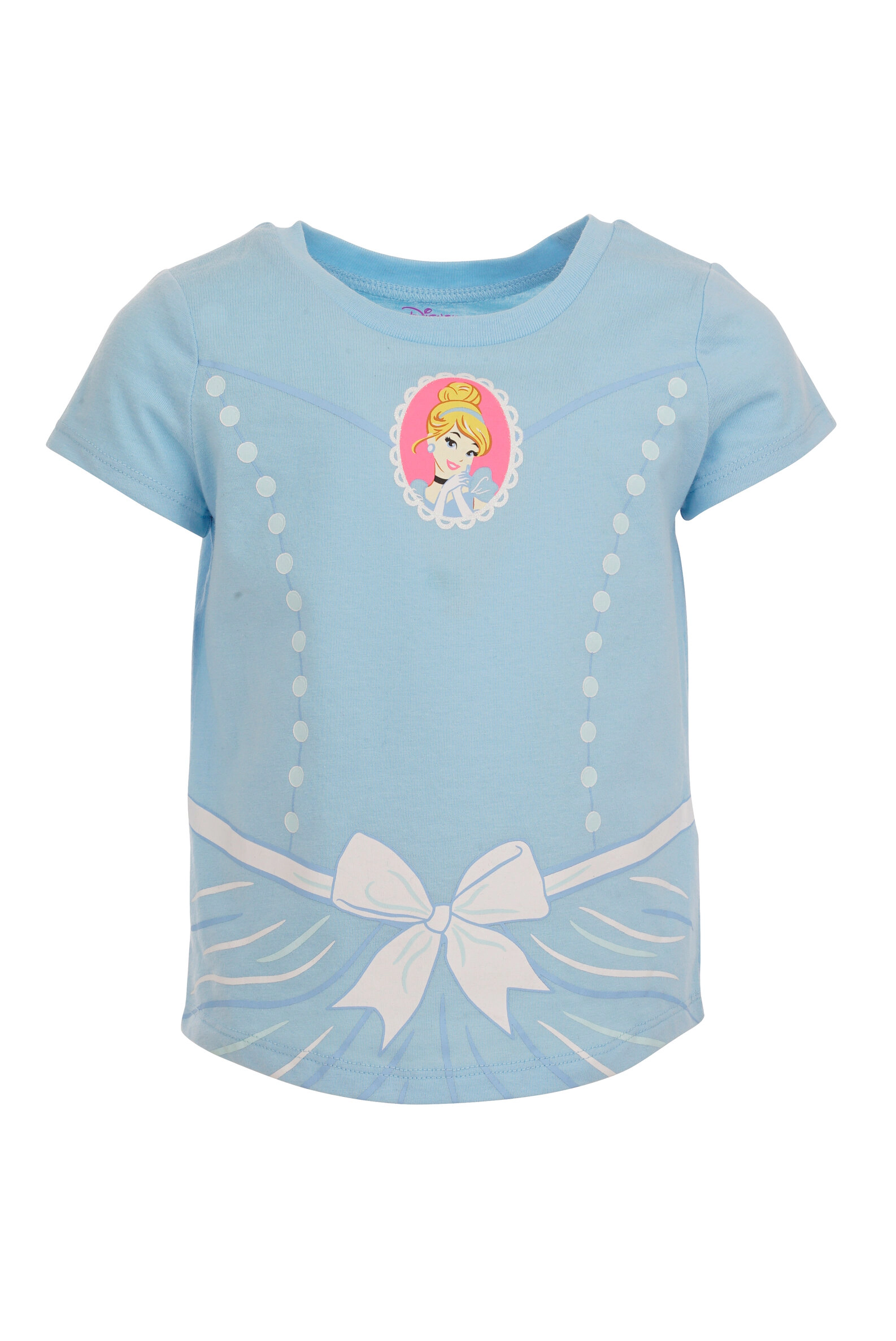 Disney Princess Girls' 5-Pack Cosplay T-Shirts