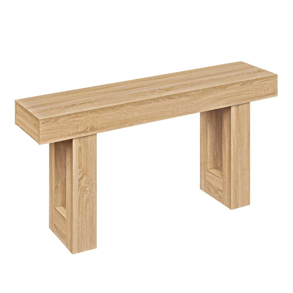 Hivvago 63 Inches Long Console Table Farmhouse Entryway Table With Storage