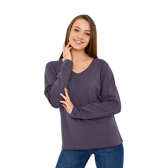 Wear Sierra Women's Long-Sleeve V-Neck Shirt