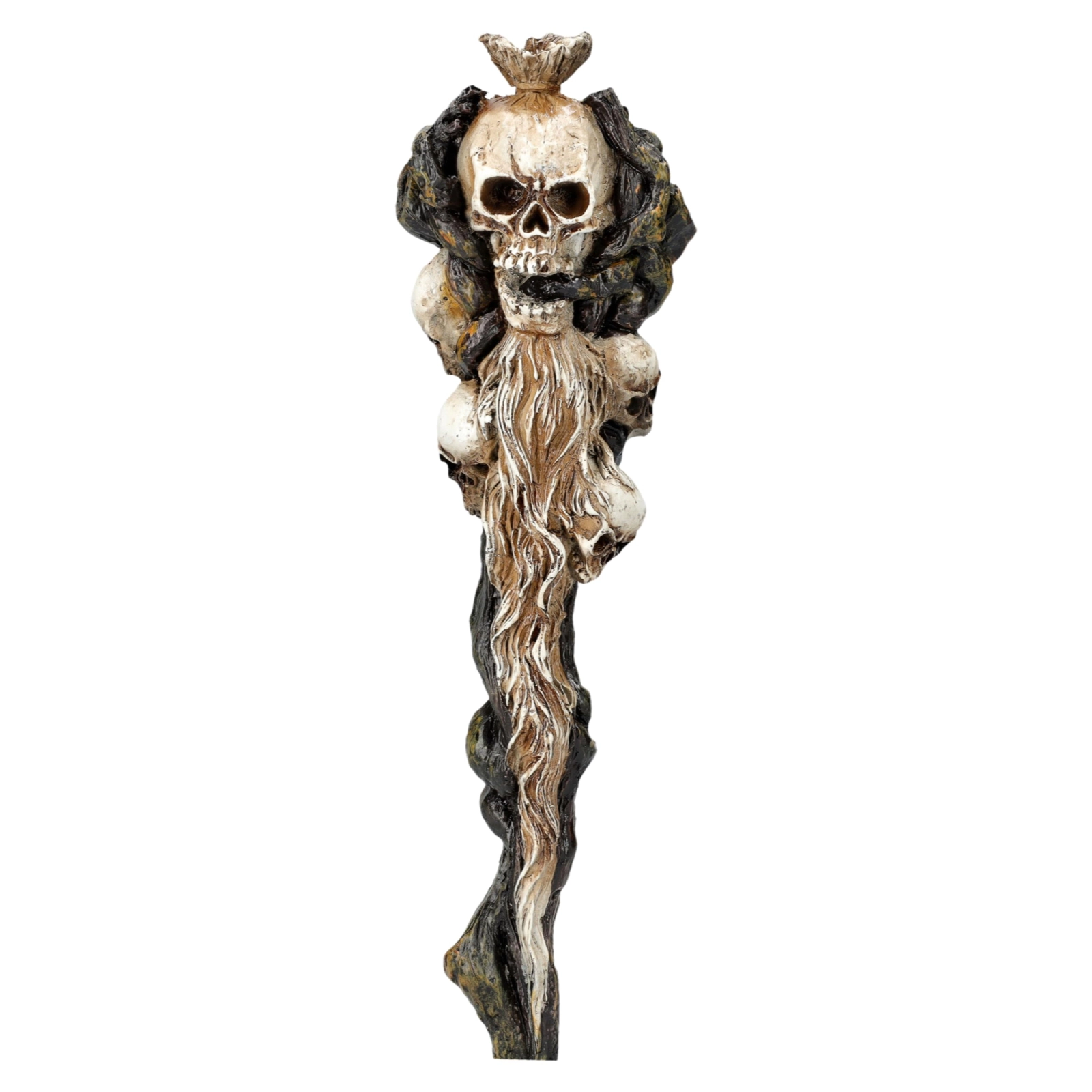 Pacific Giftware Necromancer Skulls Cosplay Wand 9.5 inches Tall Accessory Fantasy Decor