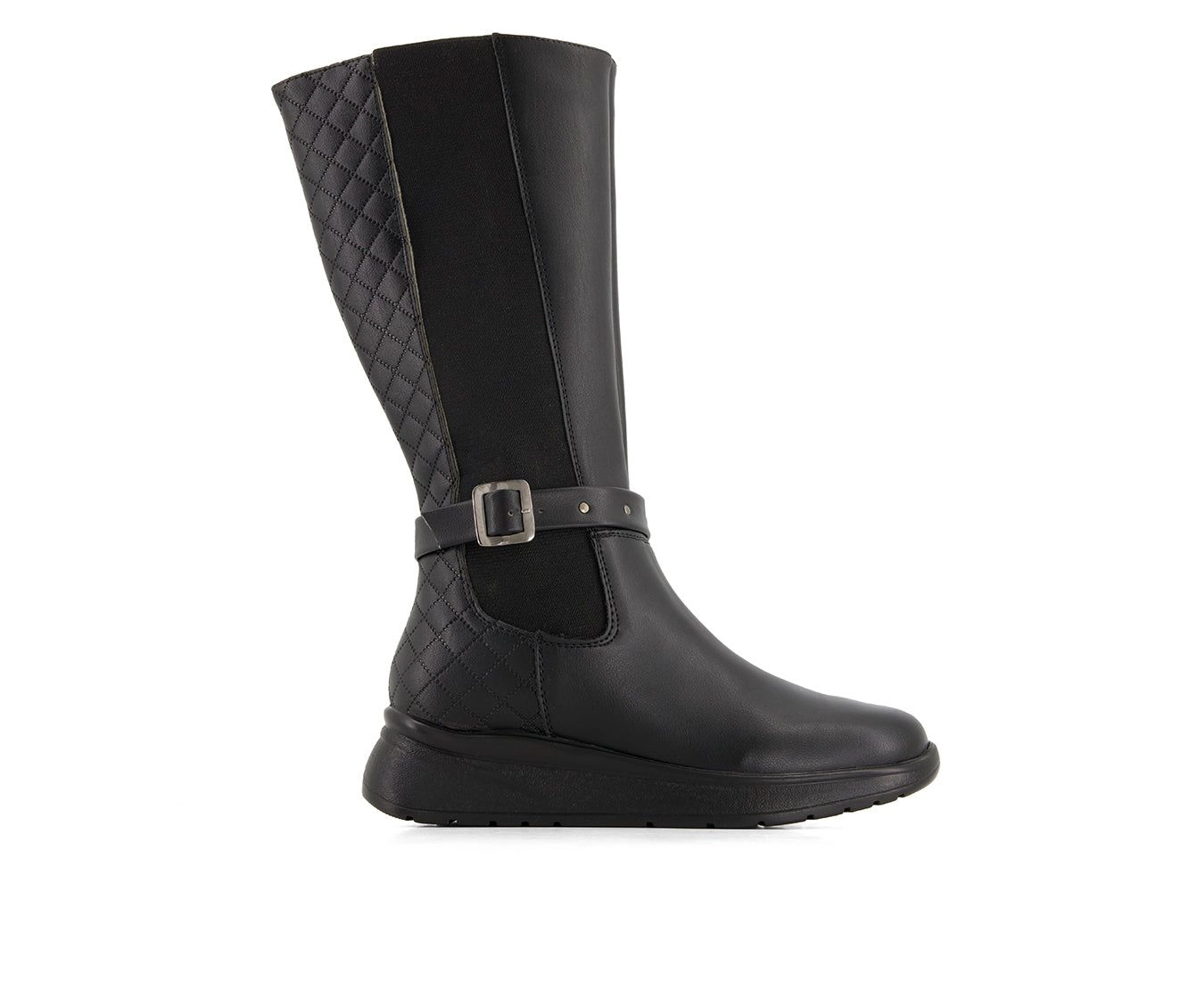 Andrea Womens Leather Tall Riding Boots