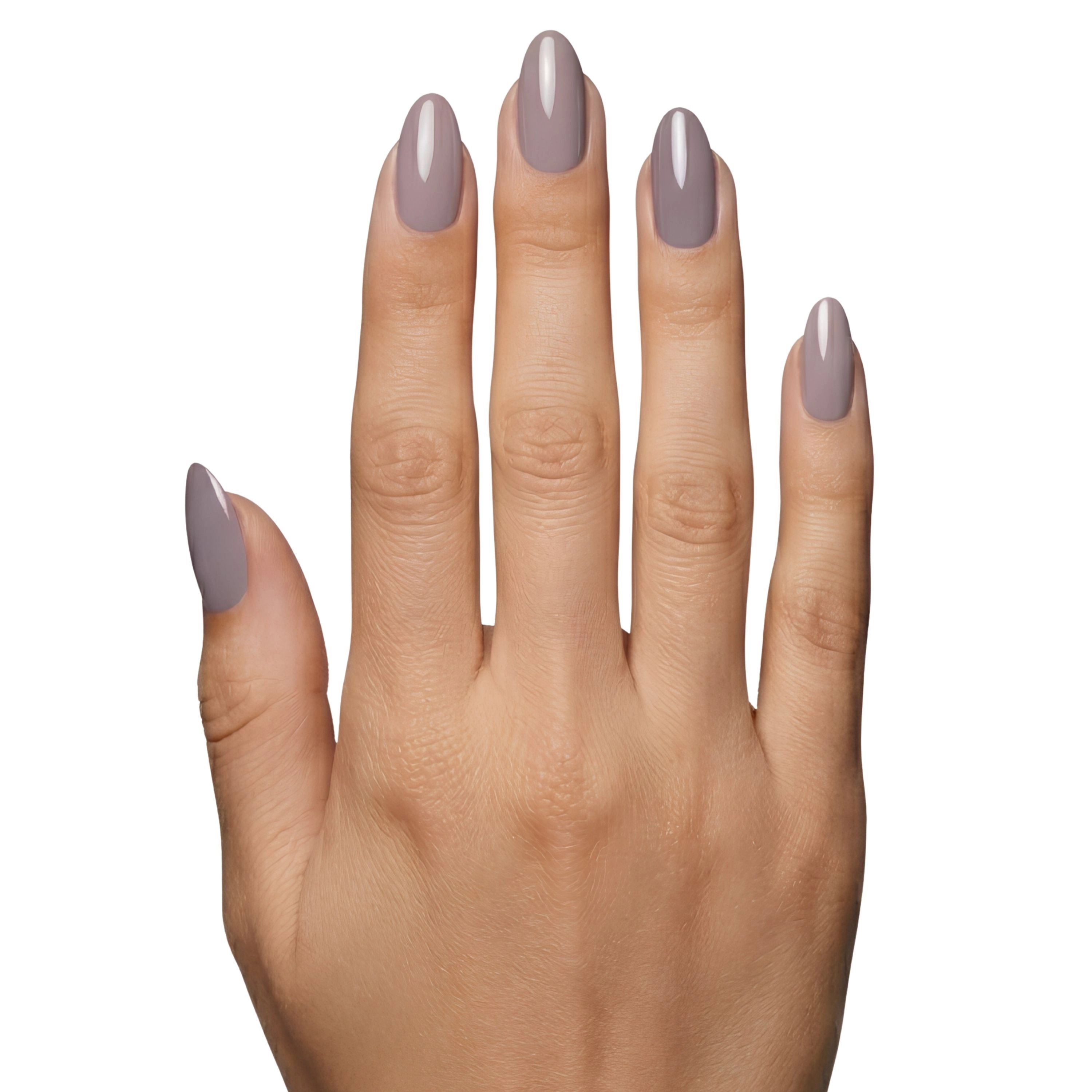 XPNail Women's 2-Pack Bundle of Nail Polish Strips Light Grey 16ct