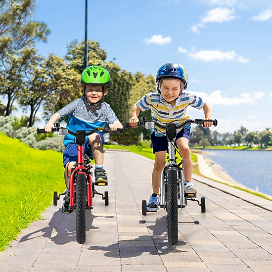 SUGIFT 16-Inch Kids Bicycle with Hand Brake, Coaster Brake, Training ...