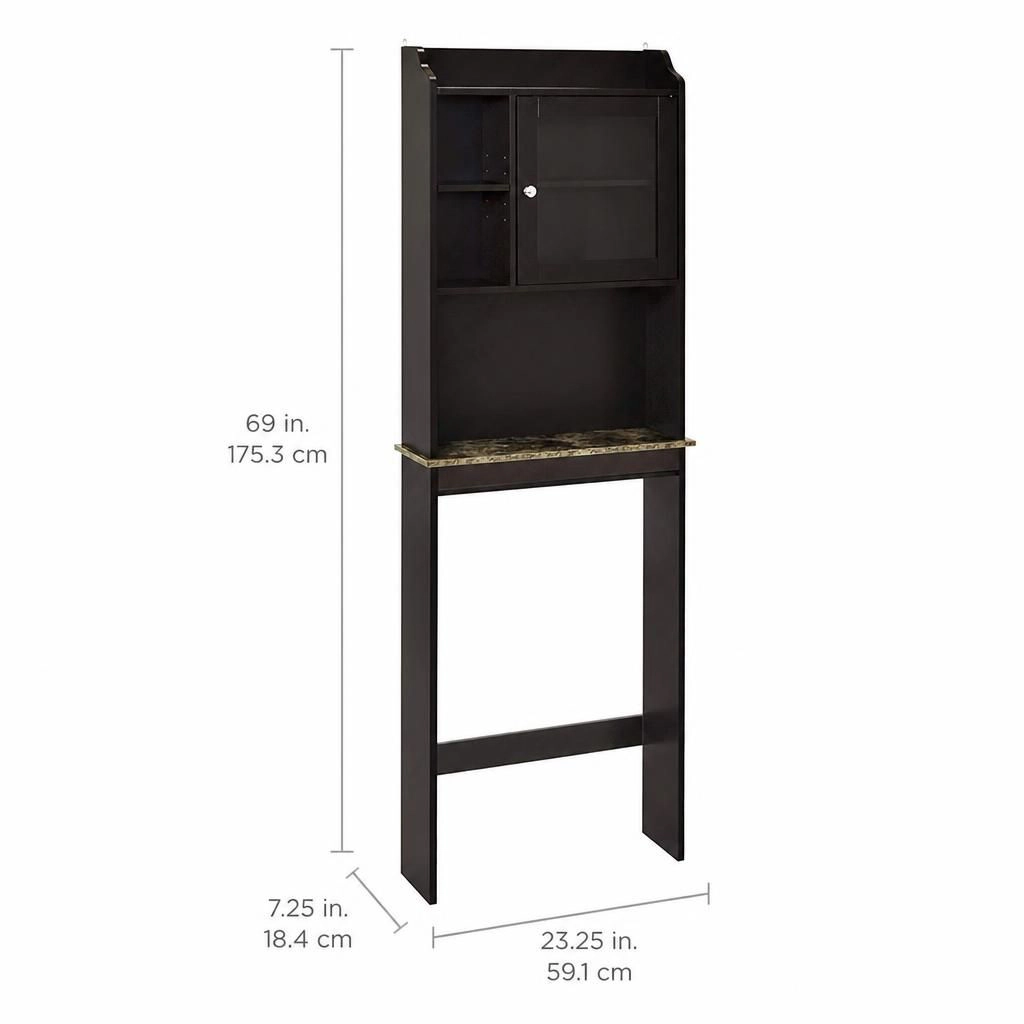 ELEMENT ACE Tall Narrow Bathroom Storage Cabinet