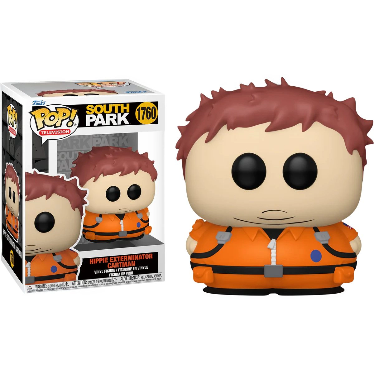 Funko Pop! South Park: Hippie Exterminator Cartman #1760