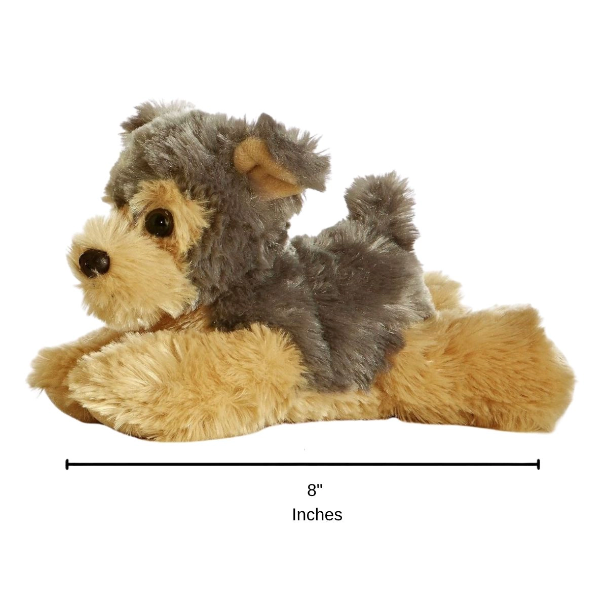 Aurora Mini Flopsie Cutie Yorkshire Terrier Yorkie 8-Inch Stuffed Animal Plush