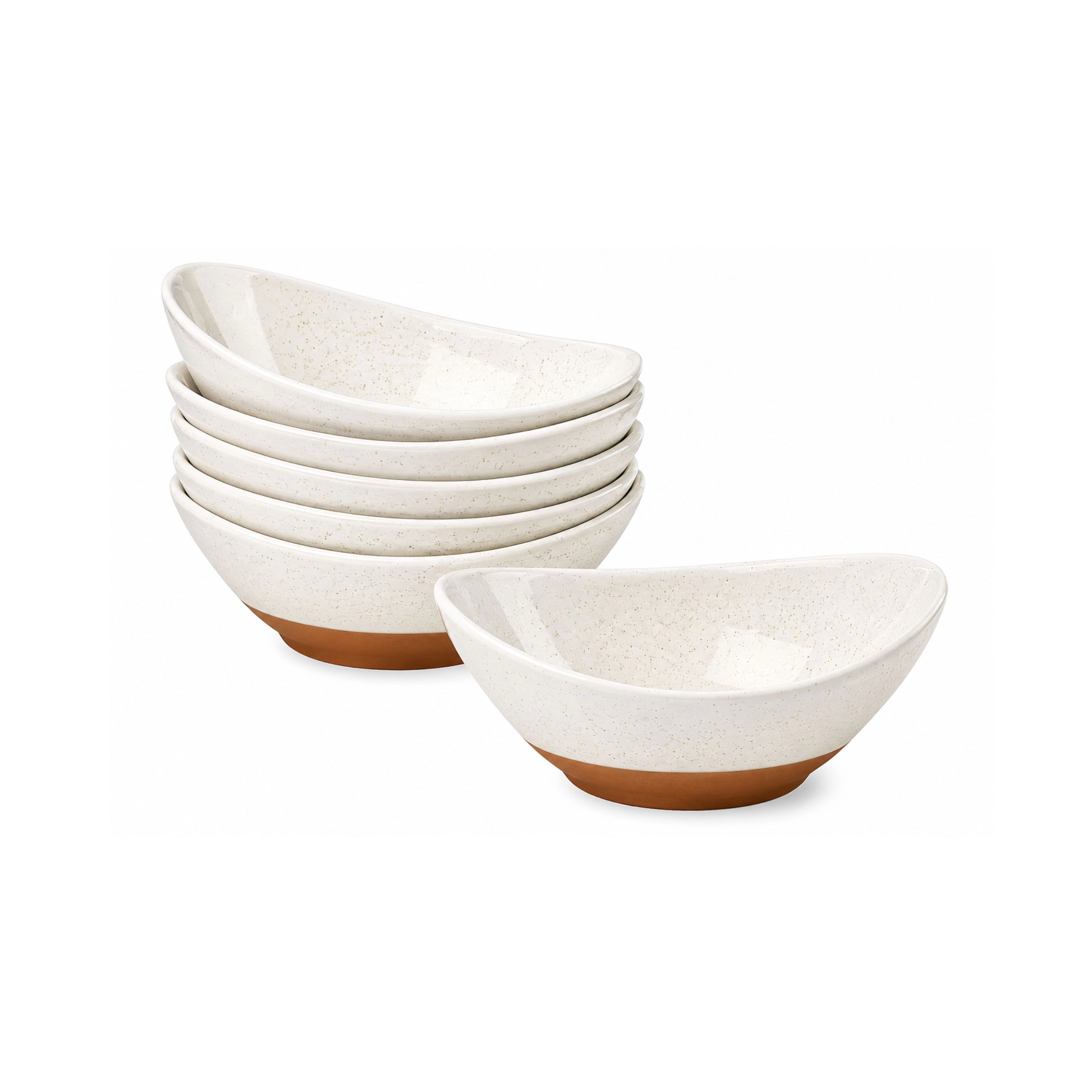 Stock Preferred 6 oz Porcelain Small Serving Bowls for Dessert and Dipping 5 Inch