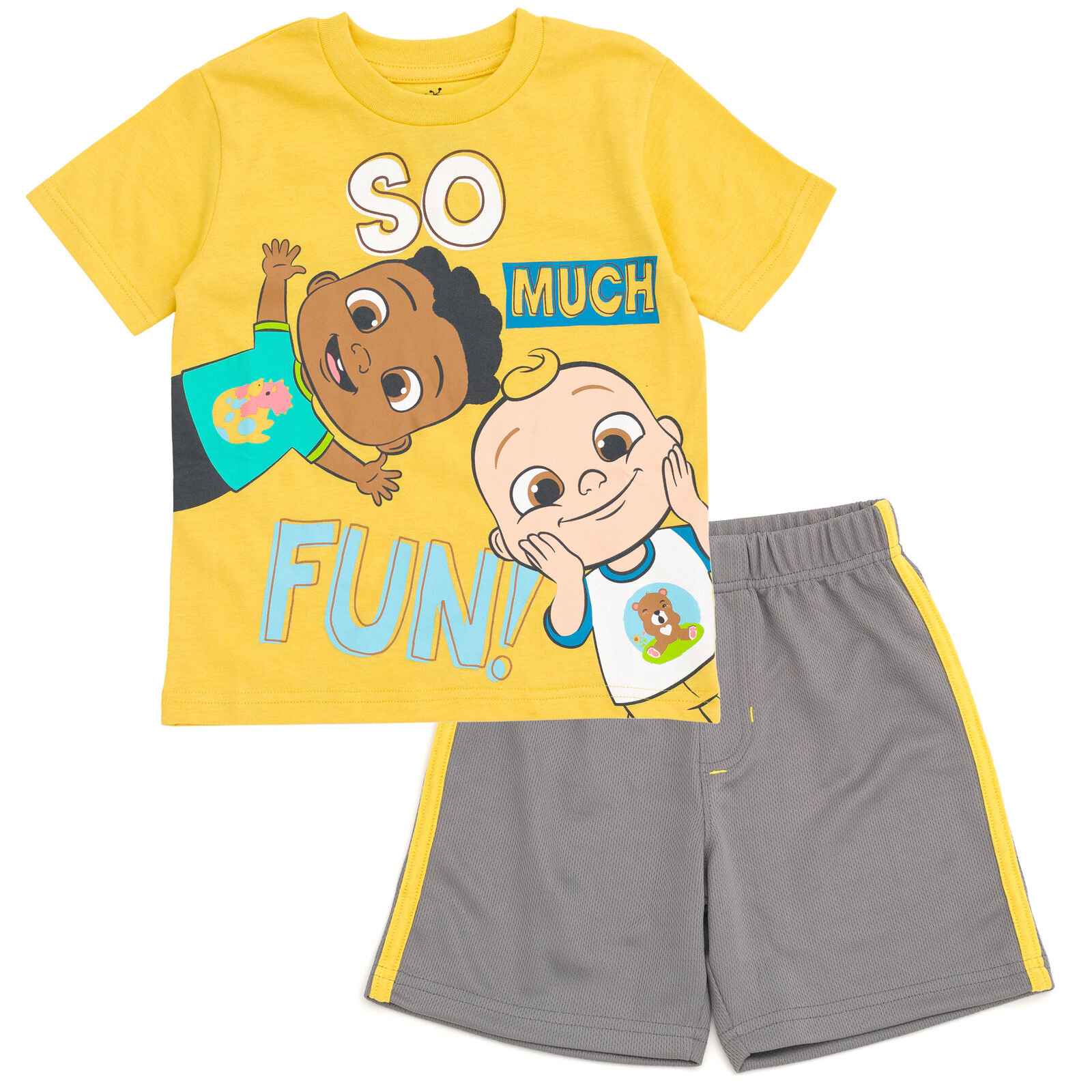 Cocomelon Athletic 2-Piece T-Shirt and Shorts Set