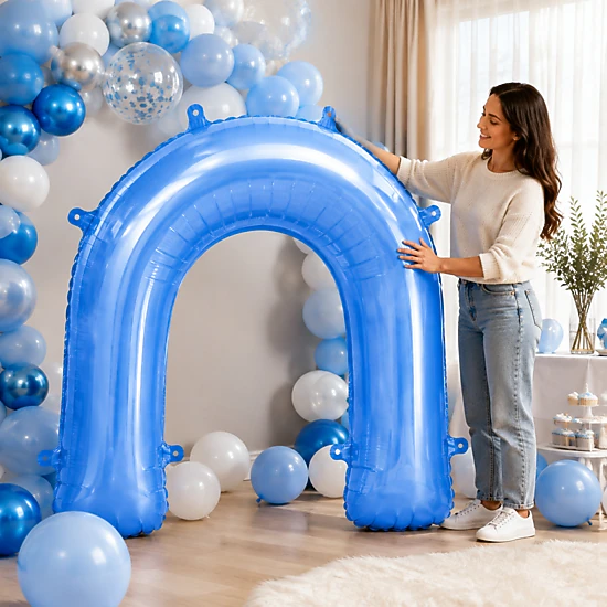 LoonBalloon 29.5 in Foil Balloon Module 5-Pack, Printed Celebration ...