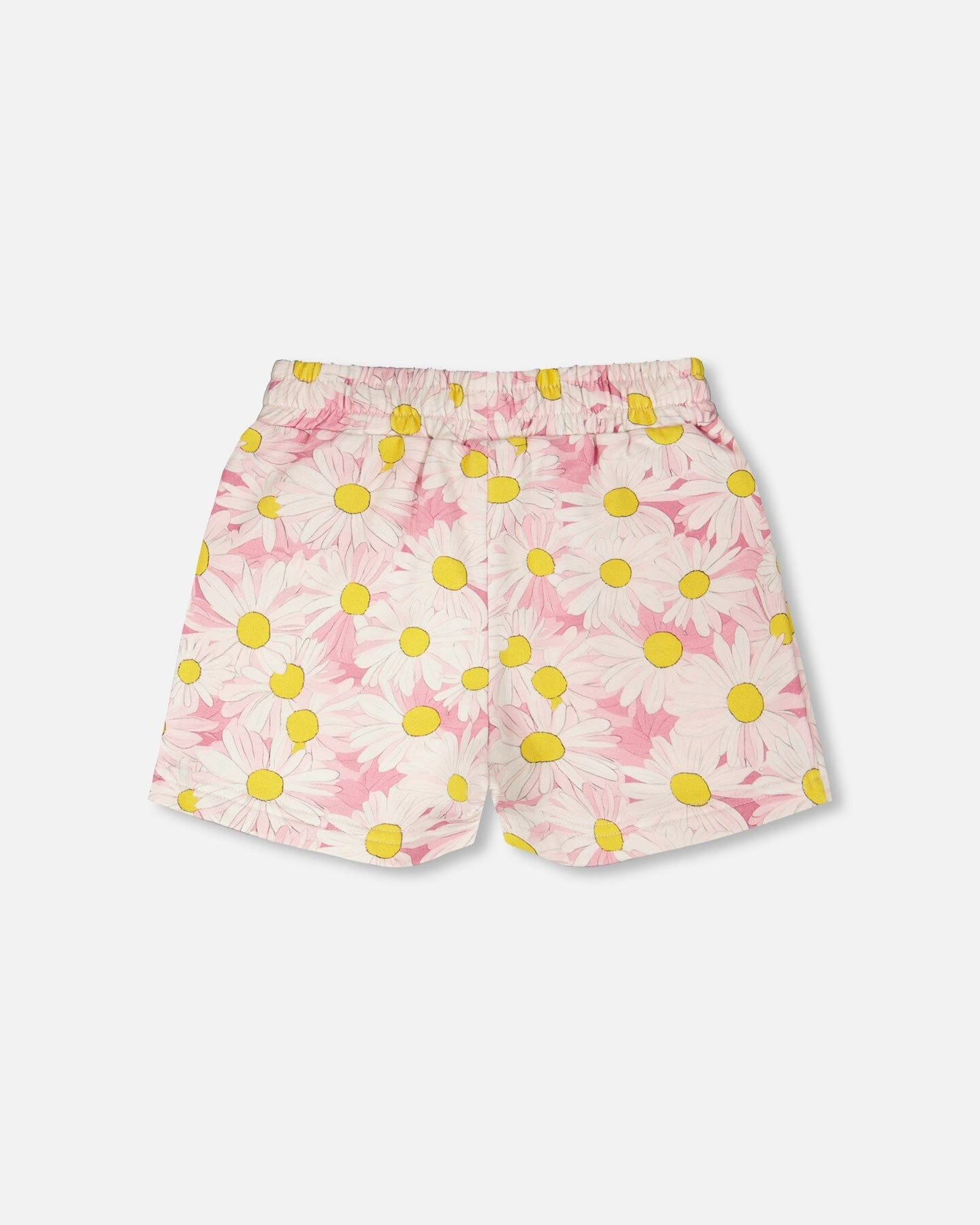 Deux par Girls French Terry Shorts Printed Daisies