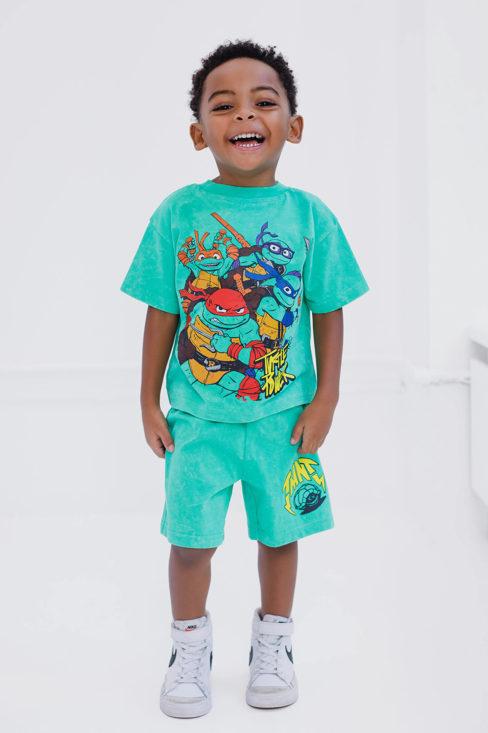 Teenage Mutant Ninja Turtles Boys' 2-Piece T-Shirt and Shorts Set