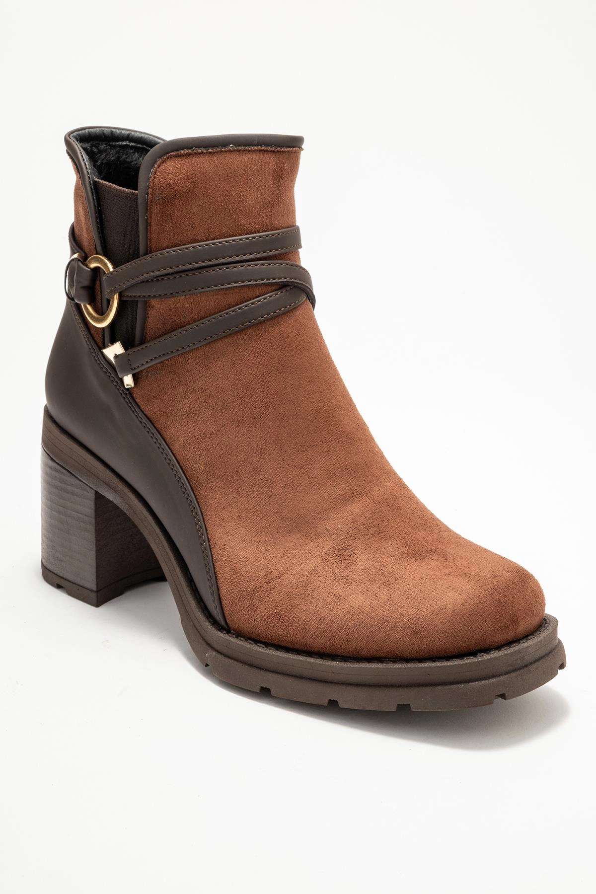 Prologue Shoes Womens Wern Block Heel Ankle Boot
