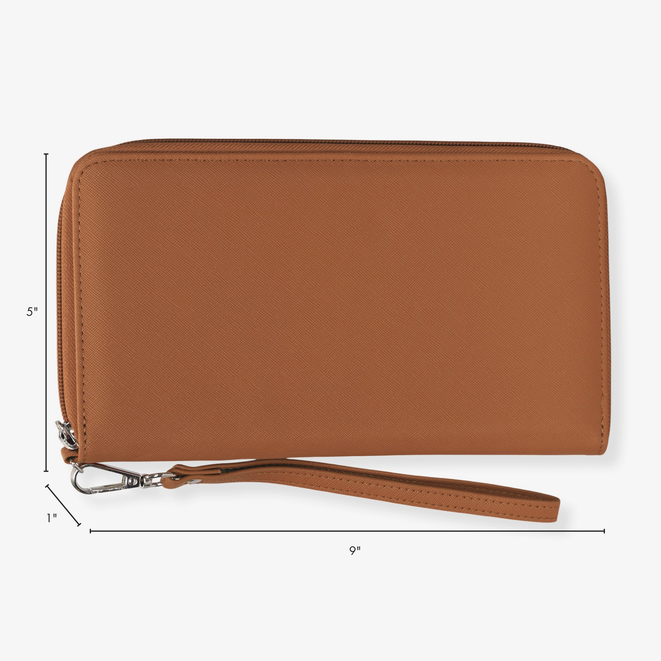 Hynes Eagle Women's Luxe RFID Travel Passport Wallet