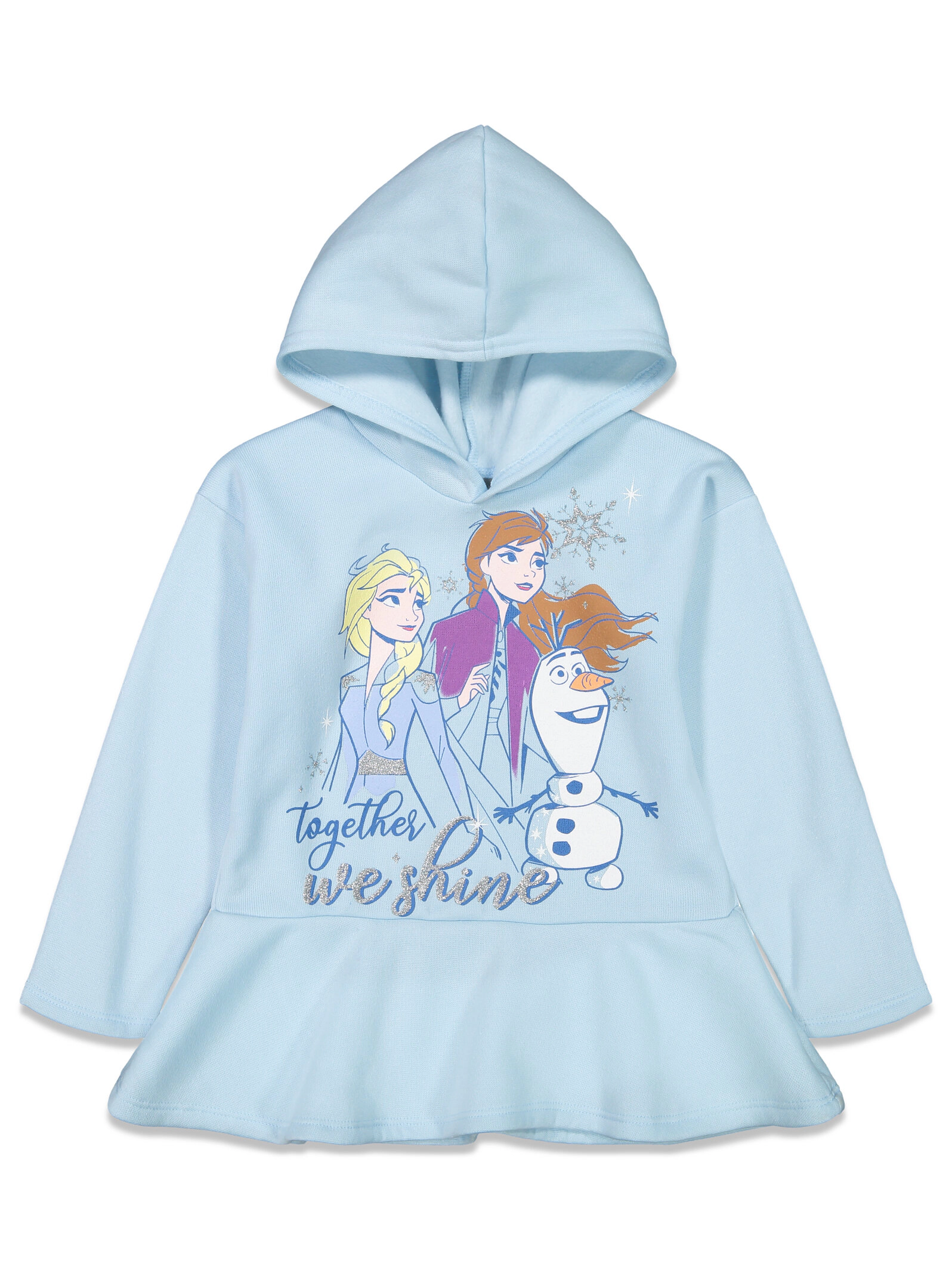 Disney Frozen Girls' 2-Piece Hoodie and Pants Set