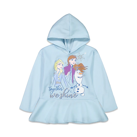Disney Frozen Girls' 2-Piece Hoodie and Pants Set