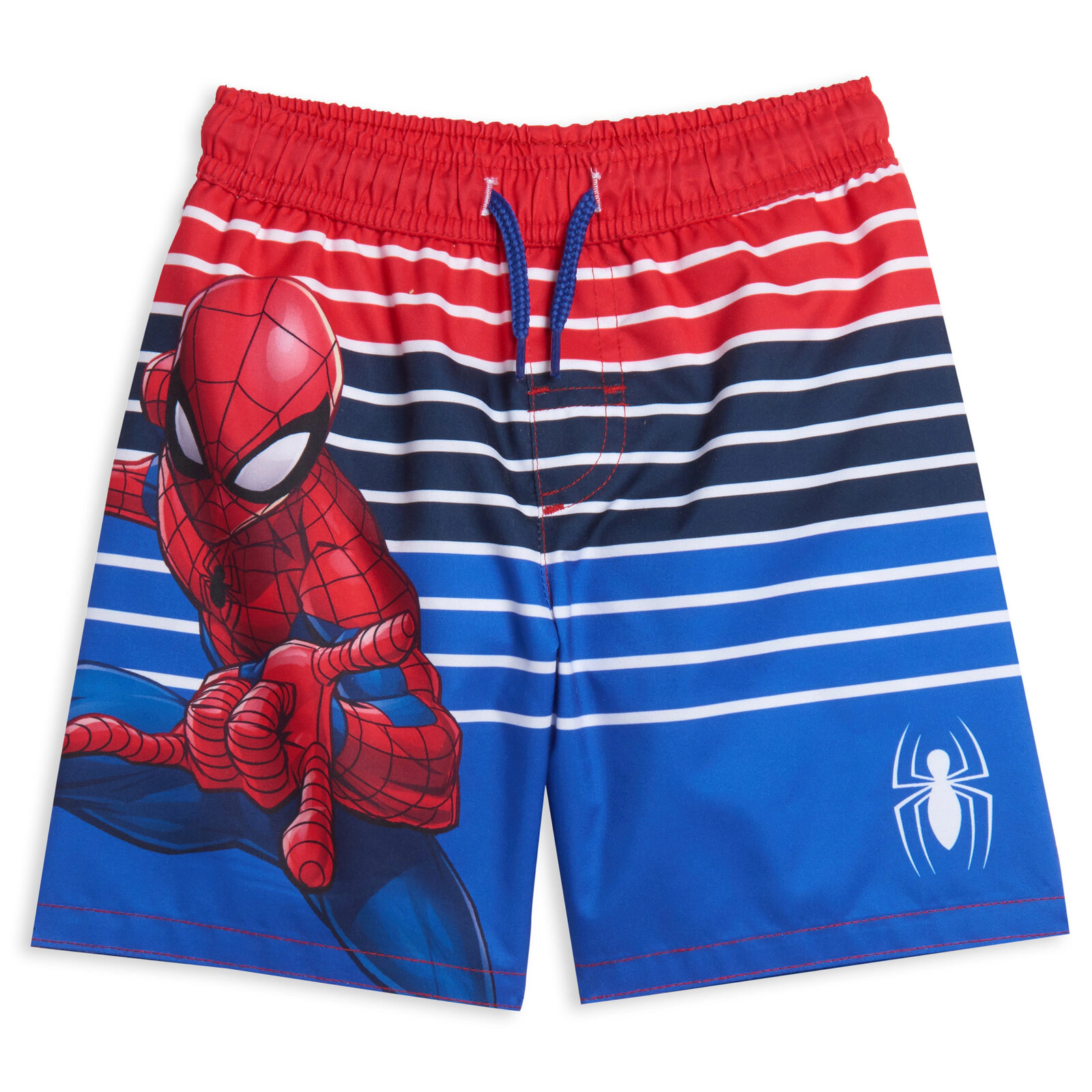 Marvel Boys' Quick-Dry Swim Trunks with Mesh Liner
