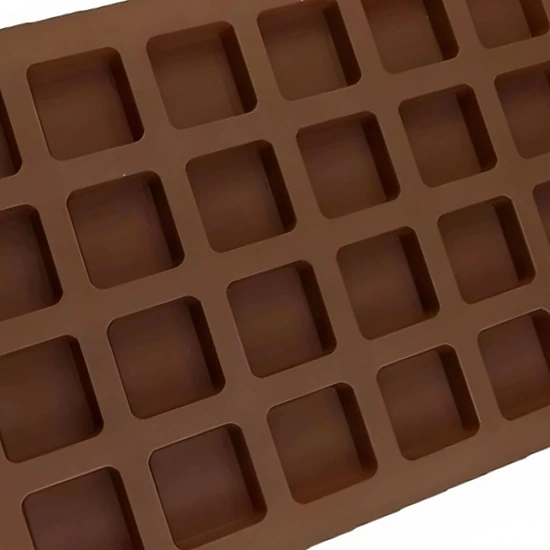 Kitcheniva 8.5 x 13.2 Inch Silicone Square Chocolate Drop Mold