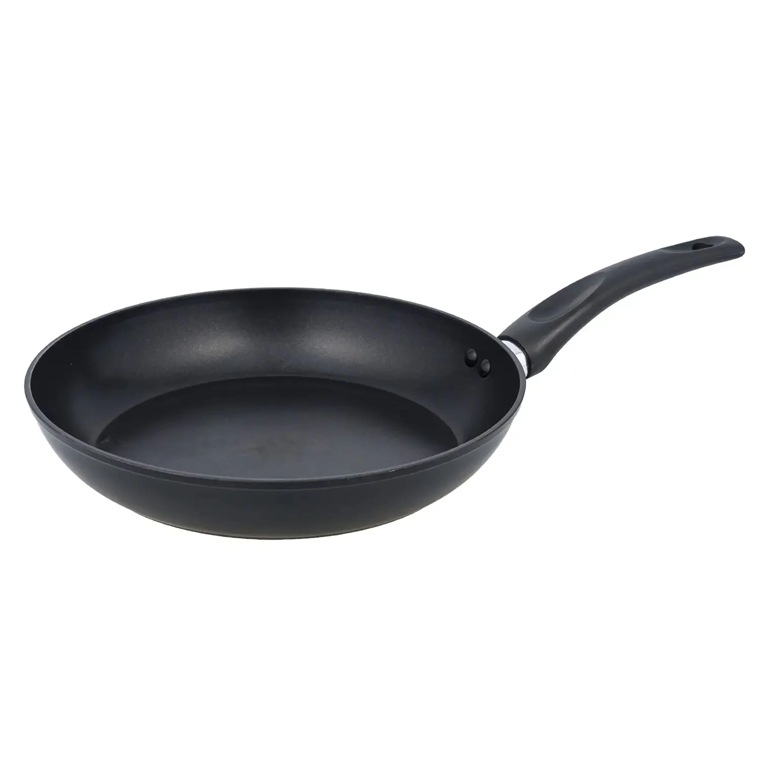 Gibson Home Seddon 10" Nonstick Aluminum Frying Pan in Black