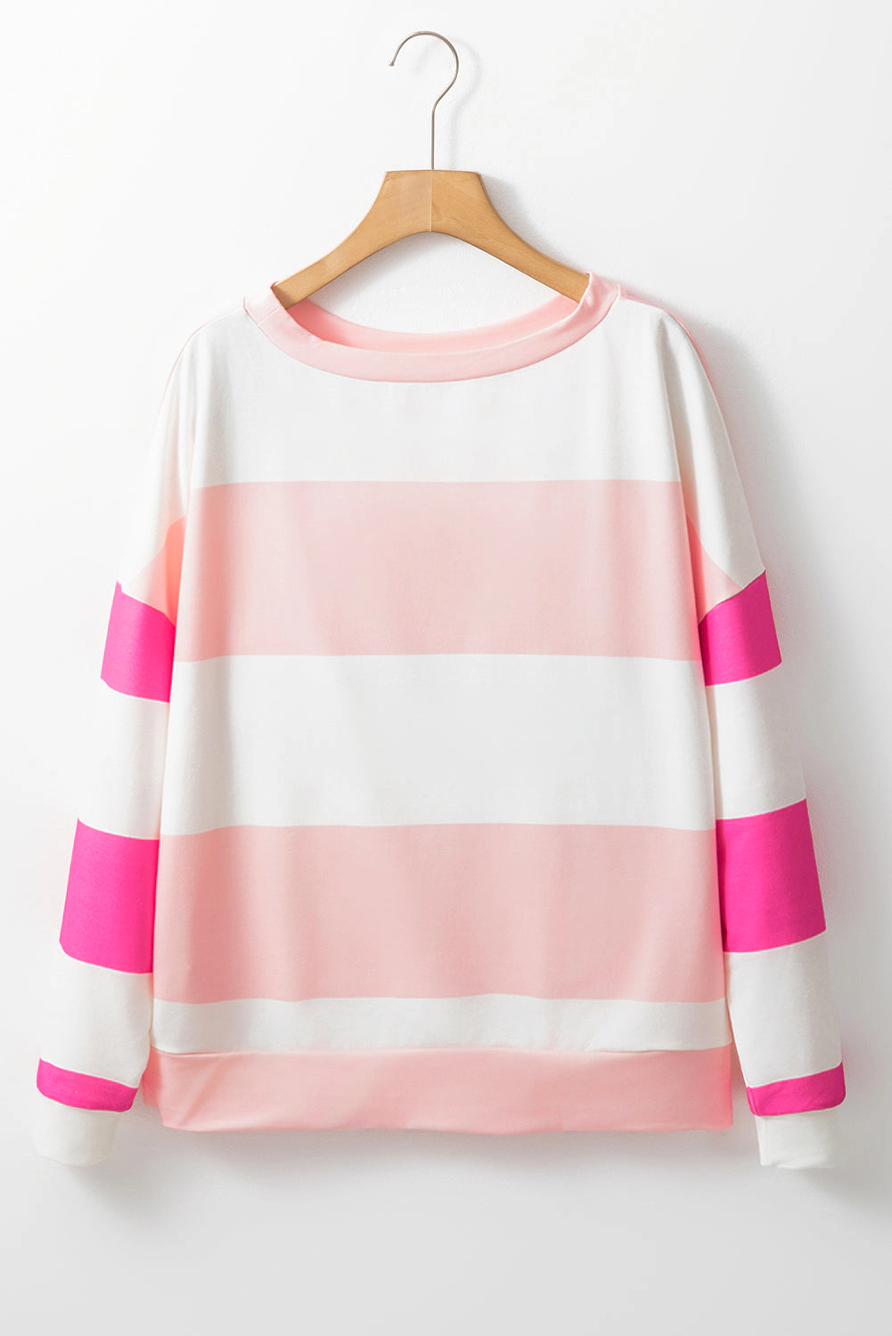Threaded Pear Women's Iris Striped Long Sleeve Top