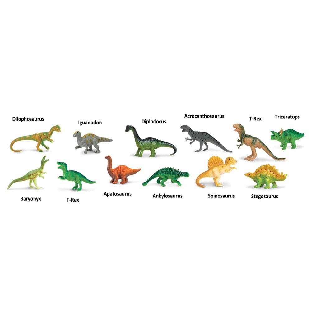 Safari Ltd. - Sue & her Friends TOOB - contains 12 Mini Figurines