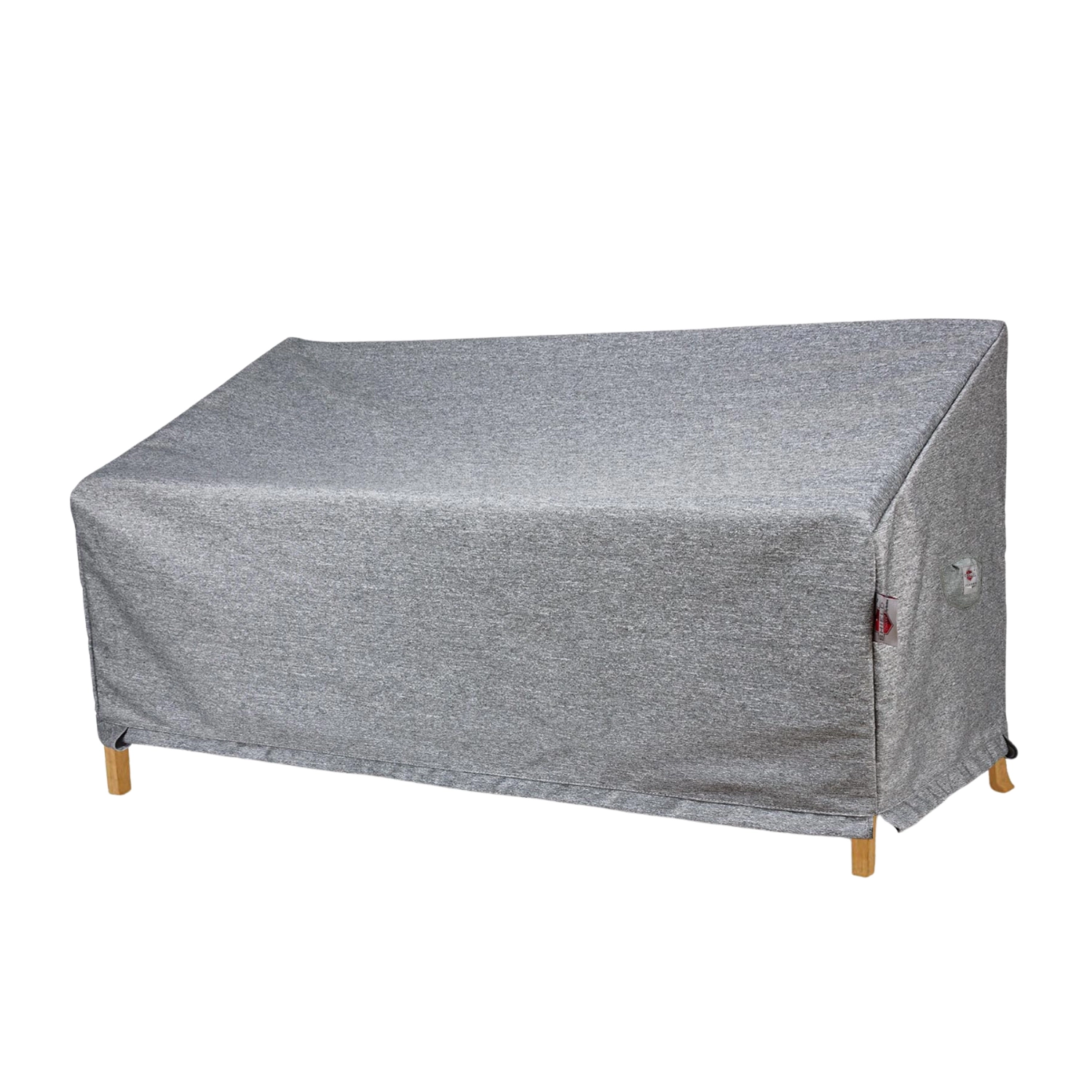 Summerset Shield Platinum 3-Layer Water Resistant Outdoor Sofa Cover - 86x35", Grey Melange