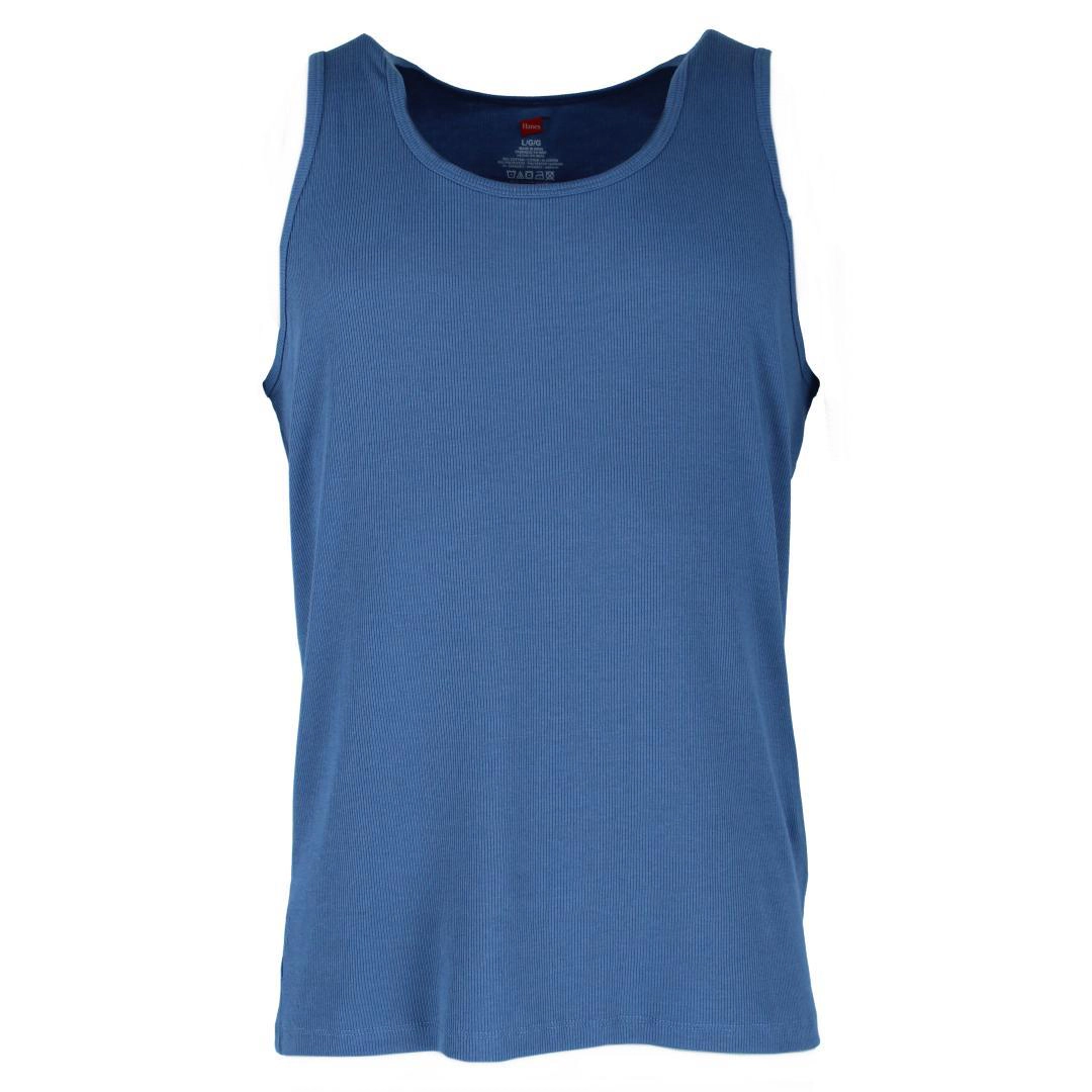 Hanes Men's Tank Top and Woven Pajama Pant Set