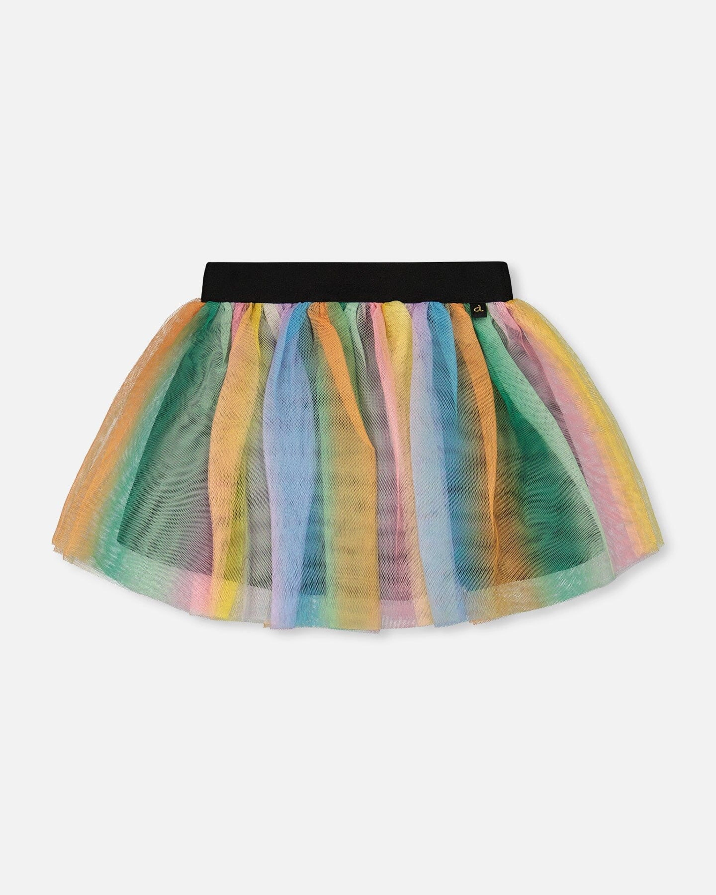 Deux par Girls Printed Mesh Skirt