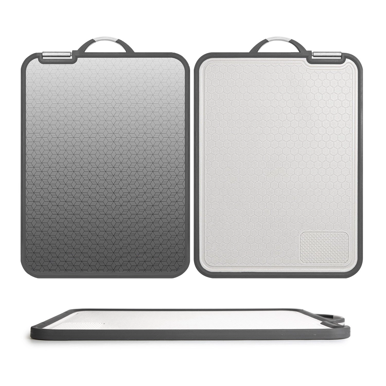 GBruno 2-Piece Double-Sided Cutting Board Set