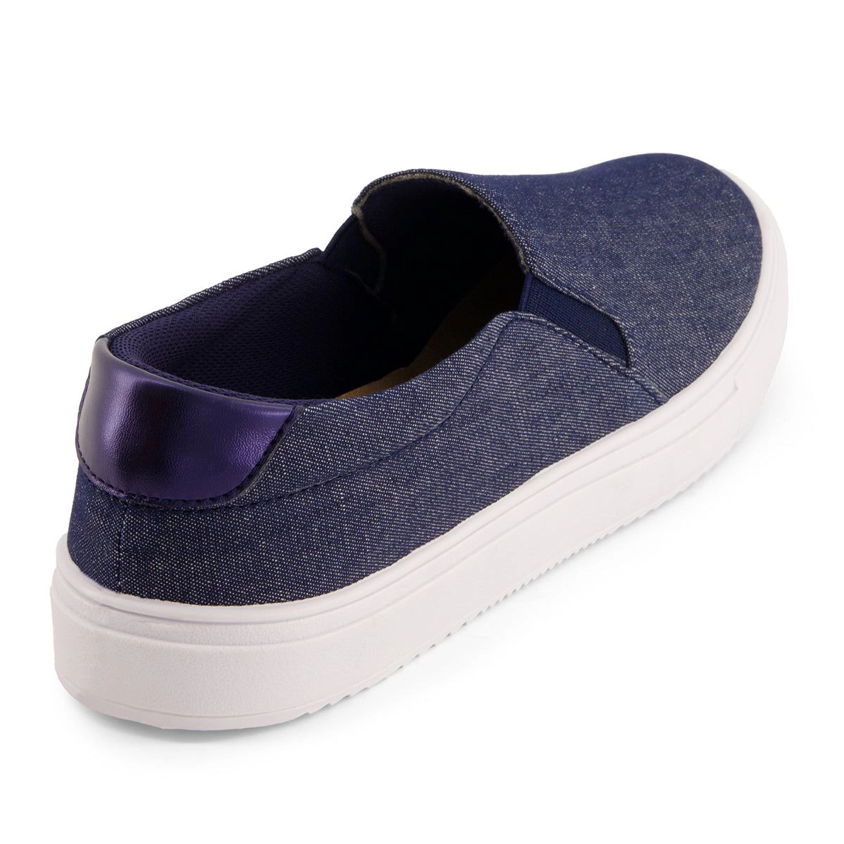 Andrea Casual Slip On Canvas Sneakers