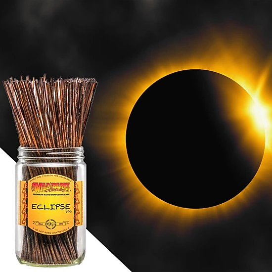 Wild Berry Eclipse Hand-Dipped Incense Sticks, 100 Count 11-inch, Color ...