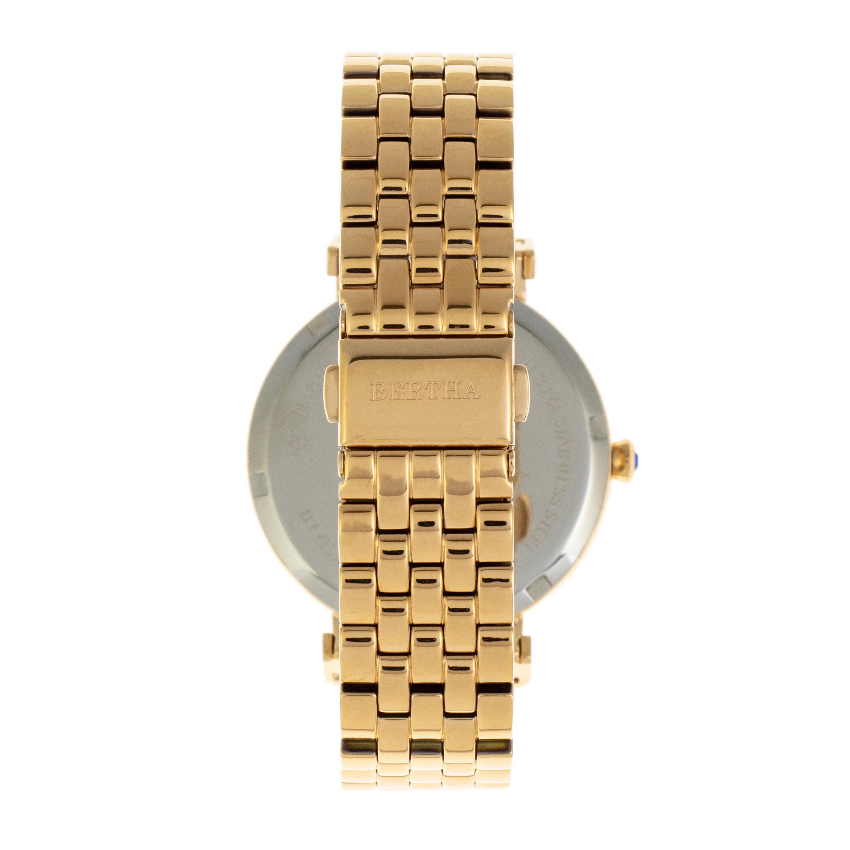 Bertha Emily Mother-Of-Pearl Bracelet Watch