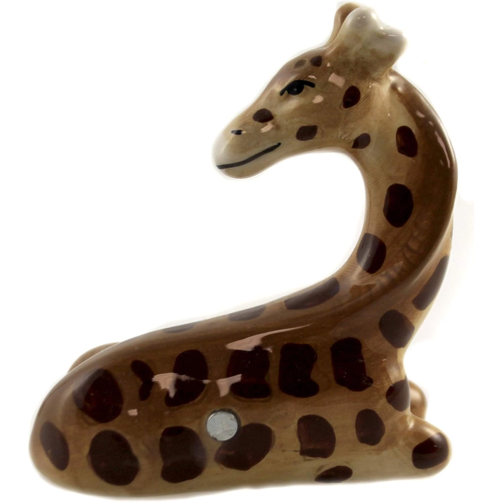 Pacific Giftware Pair of Giraffes Ceramic Magnetic Salt and Pepper Shaker Set