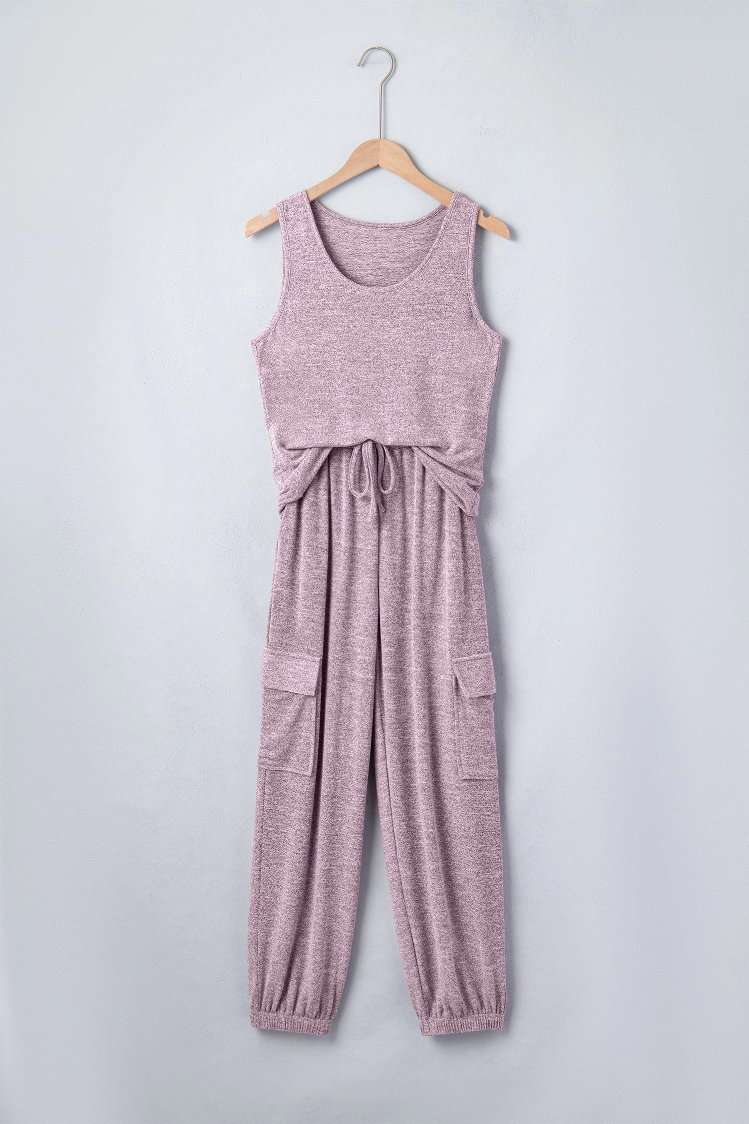 Threaded Pear Womens Maeve Bouquet Casual Tank Top Set