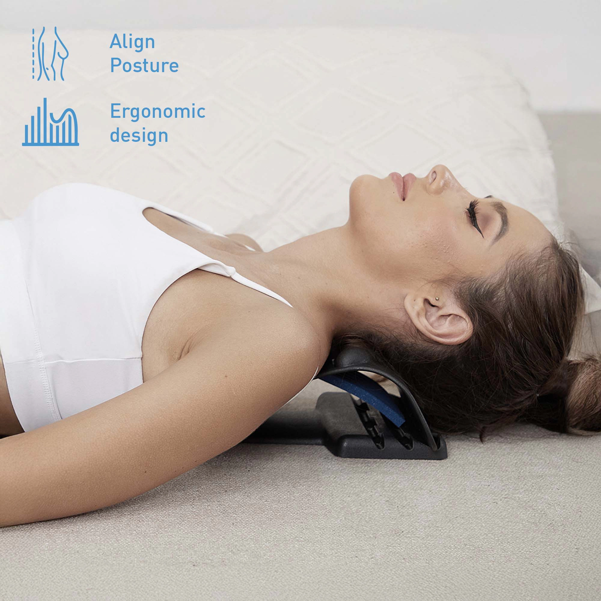 Pursonic Unisex Full Body Relaxation & Recovery Bundle with Cordless Massage Gun, Neck & Shoulder Stretcher & Foot Spa Massager