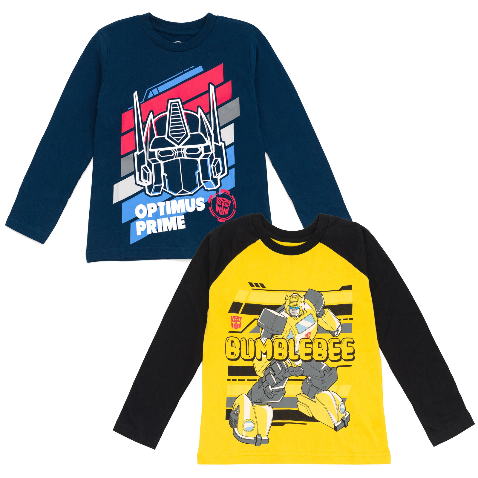Transformers Boys' 2-Pack Long Sleeve T-Shirts