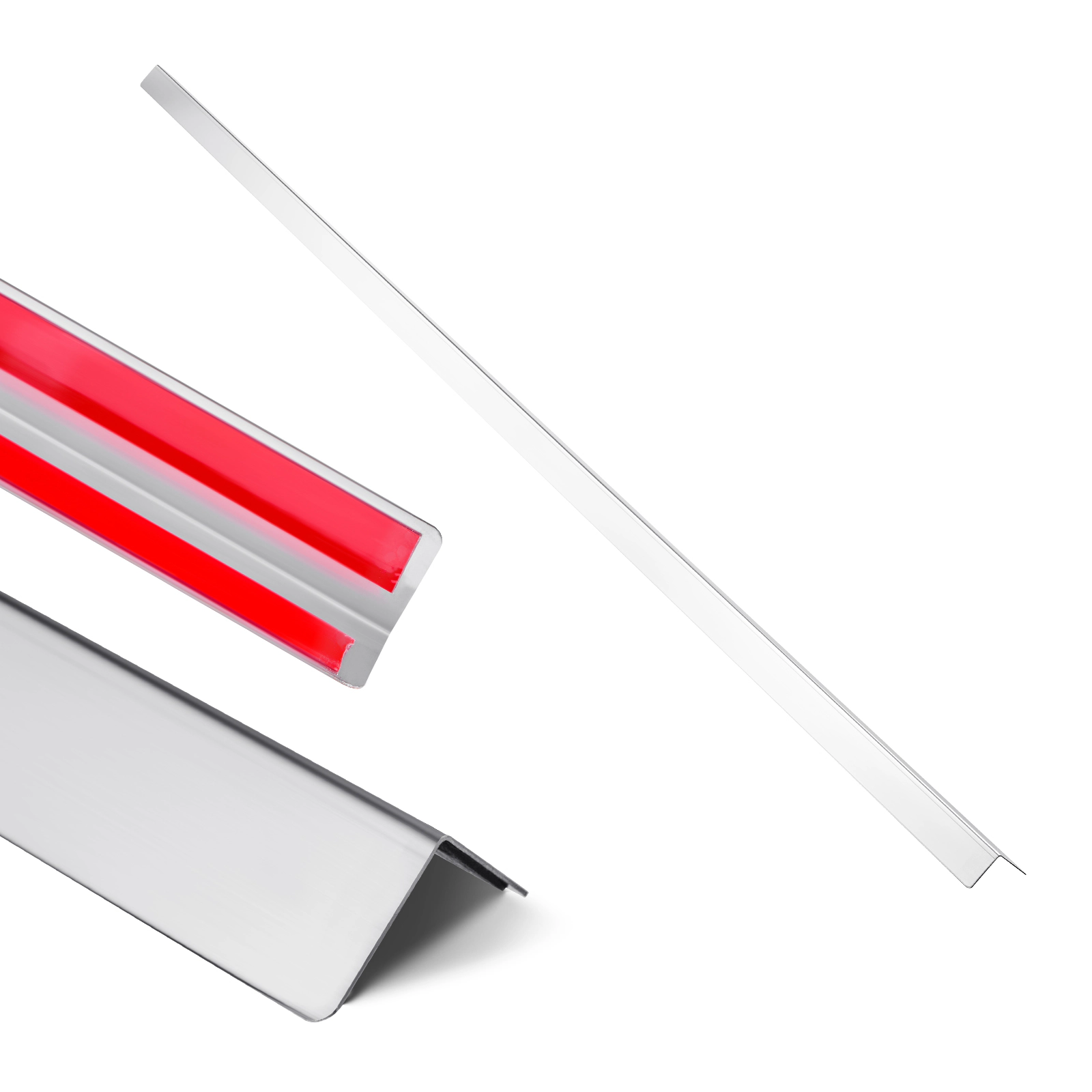 HONGGE Wall Corner Protector Metal Corner Guards Edge Trim 90-Degree Angle for Home Office Commercial Wall Protection